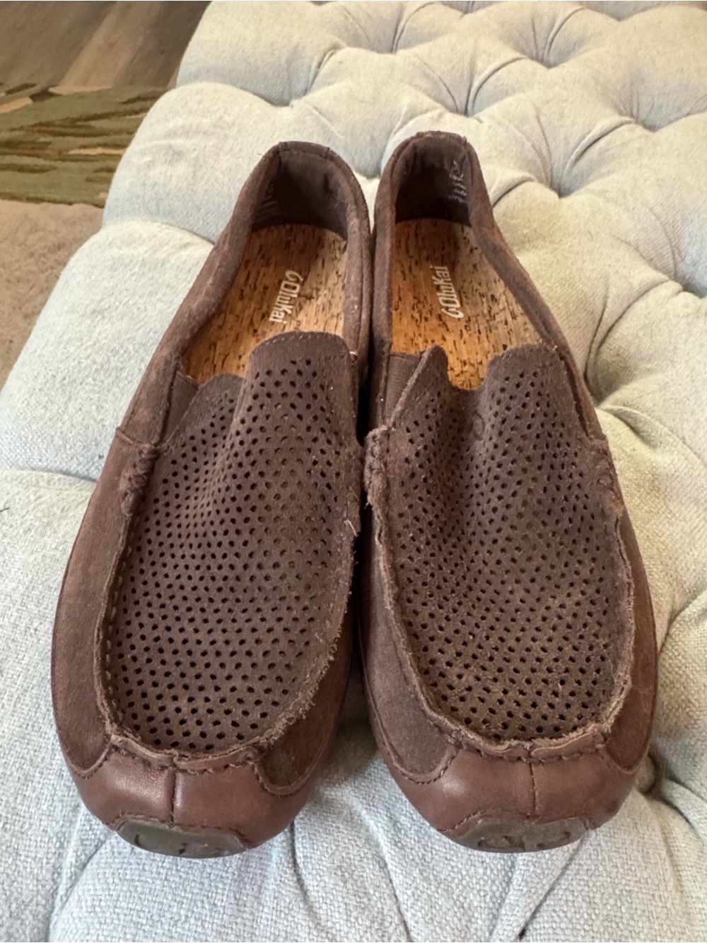 Men’s OluKai Moloa Kohana slip-on- Size 10